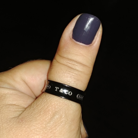 🌼🌼SOLD ON EBAY🌼🌼Tiffany & Co. Black Titanium - Picture 7 of 8